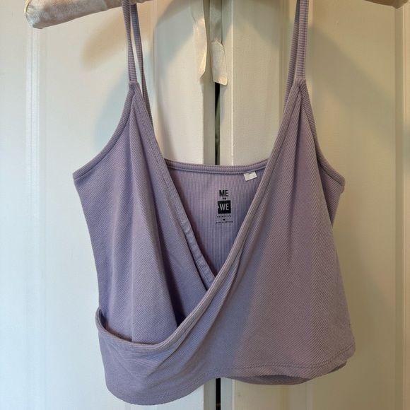 Pacsun Purple Wrap Style tank top - Picture 1 of 3